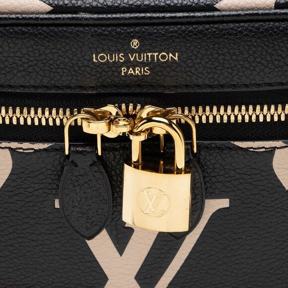 Louis Vuitton Giant Monogram Empreinte Bicolor Vanity PM Shoulder Bag - Picture 8 of 12